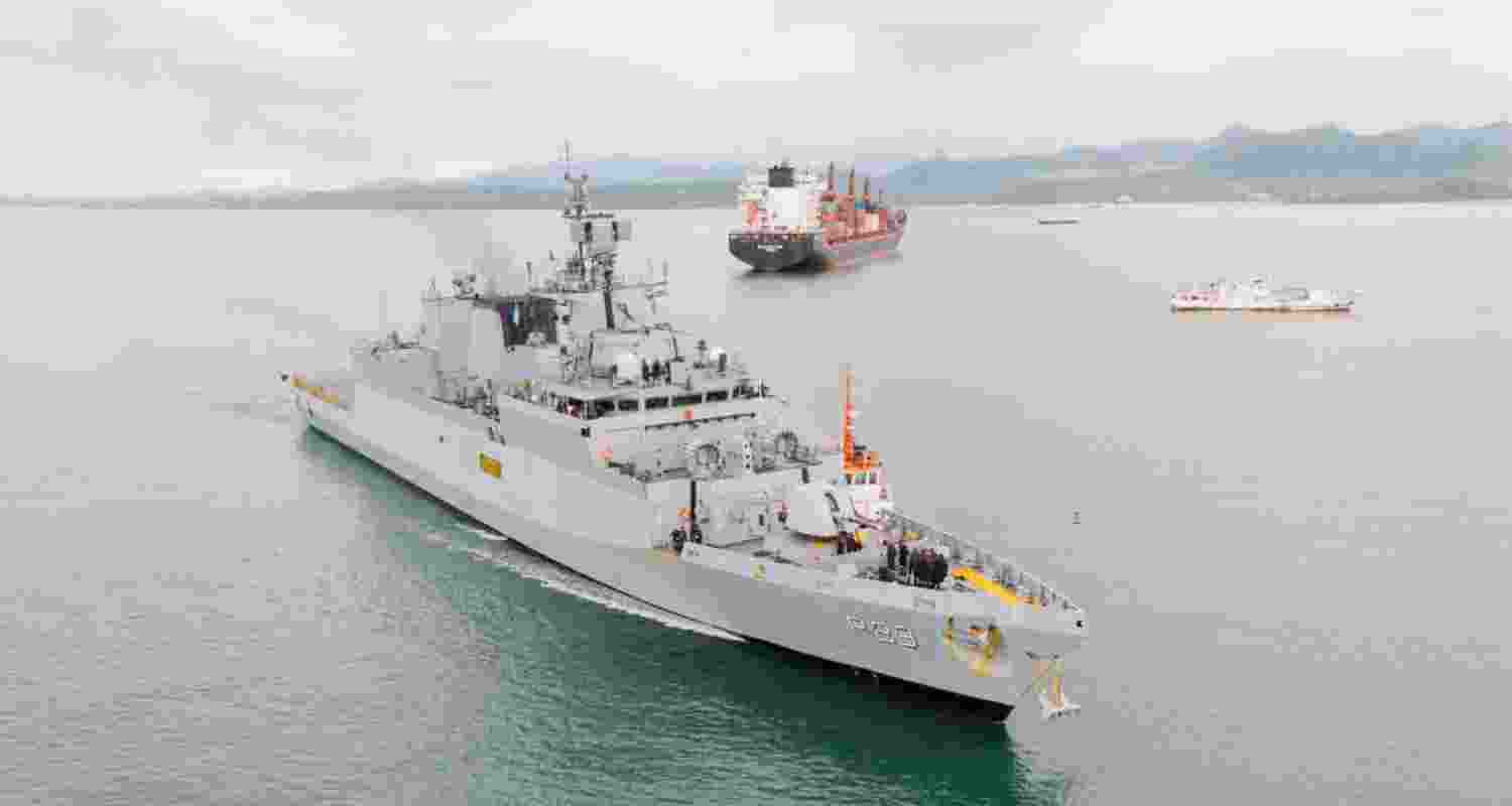 INS Kadmatt makes port call in Fiji