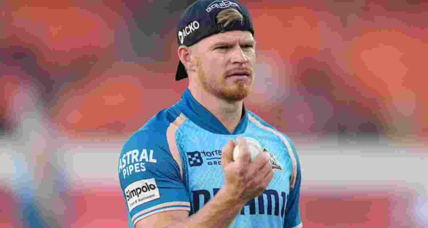 Gujarat Titans’ player Glenn Phillips. 