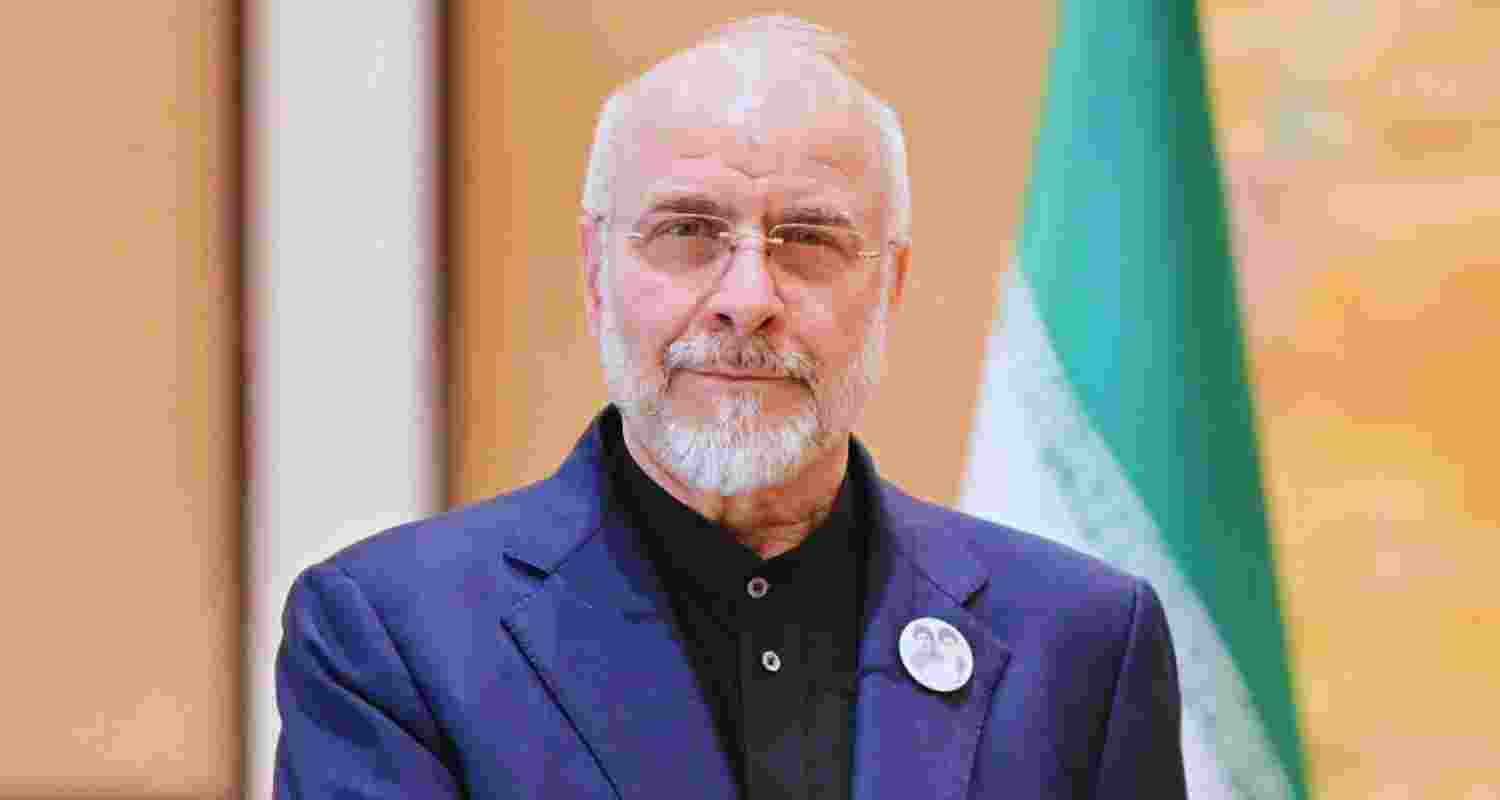 Iran's Parliament Speaker Mohammad Bagher Qalibaf. 