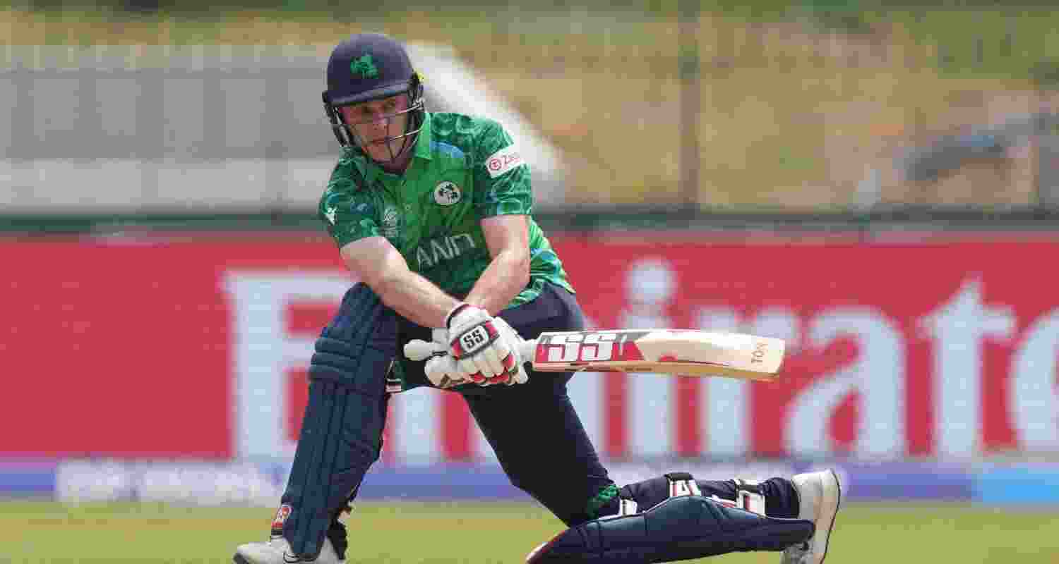 Ireland skipper Lorcan Tucker hit a blistering 94 off just 51 balls. 