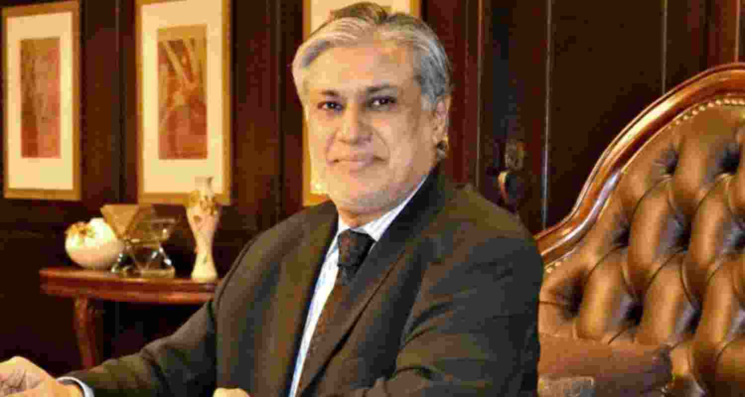 Image of Ishaq Dar. Image of Ishaq Dar.