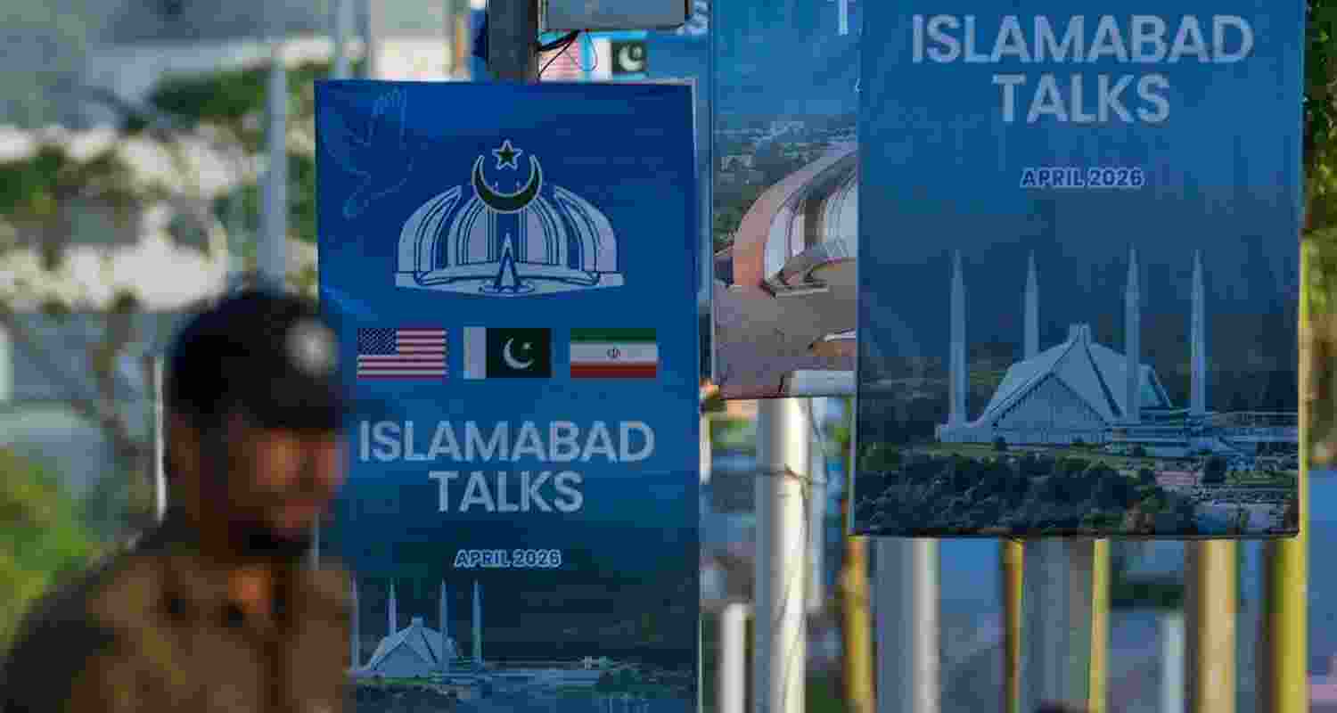 Uncertainty clouds US-Iran talks as Araghchi reaches Pakistan; no clarity on direct meeting as Islamabad remains under tight security lockdown.