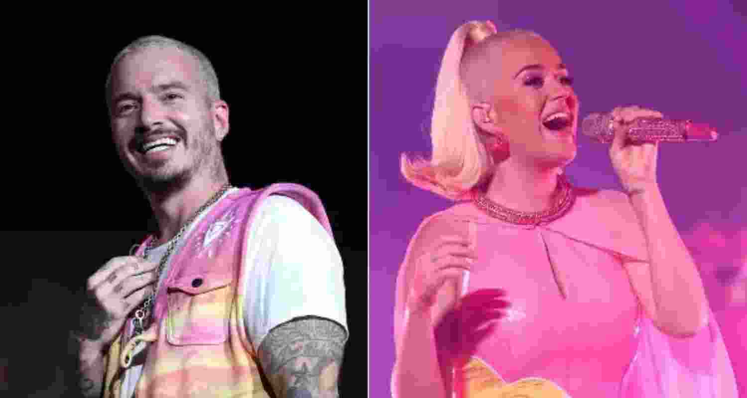 J Balvin and Katy Perry