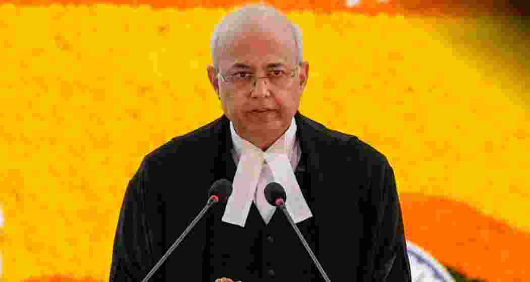 Supreme Court of India Judge Justice Manmohan addressing a gathering. (File photo)