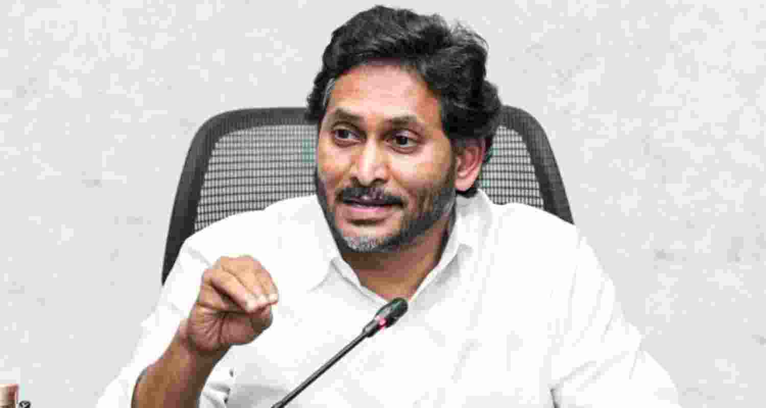 YSRCP President Jagan Mohan Reddy - file image.