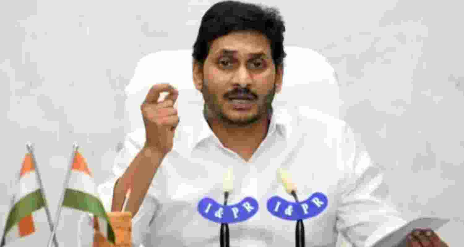 YSR Congress president and former chief minister YS Jagan Mohan Reddy - file image.