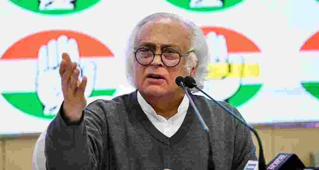 Congress leader Jairam Ramesh . (File photo)