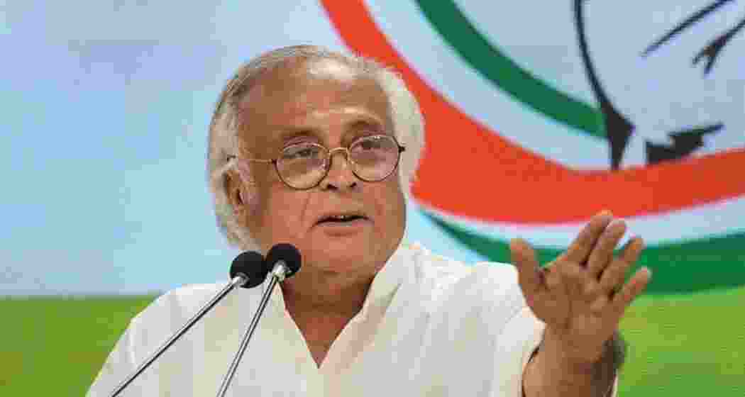 Congress leader Jairam Ramesh at a press interaction in New Delhi.