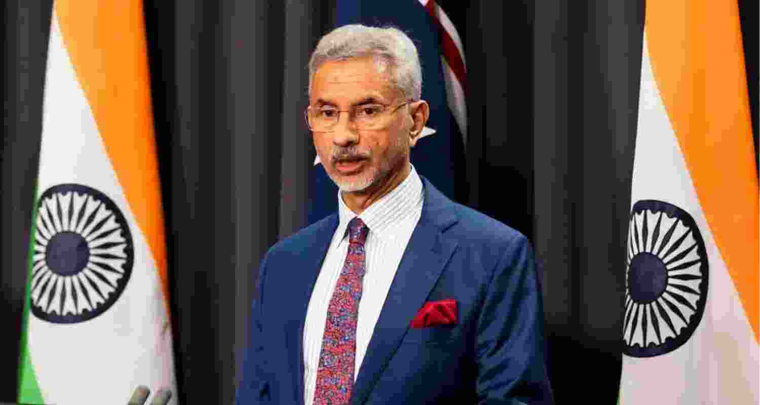 External Affairs Minister S Jaishankar in Canberra, Australia.