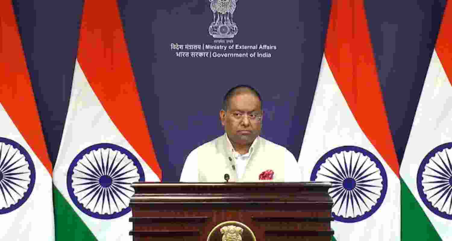 MEA spokesperson during a media briefing on Thursday.