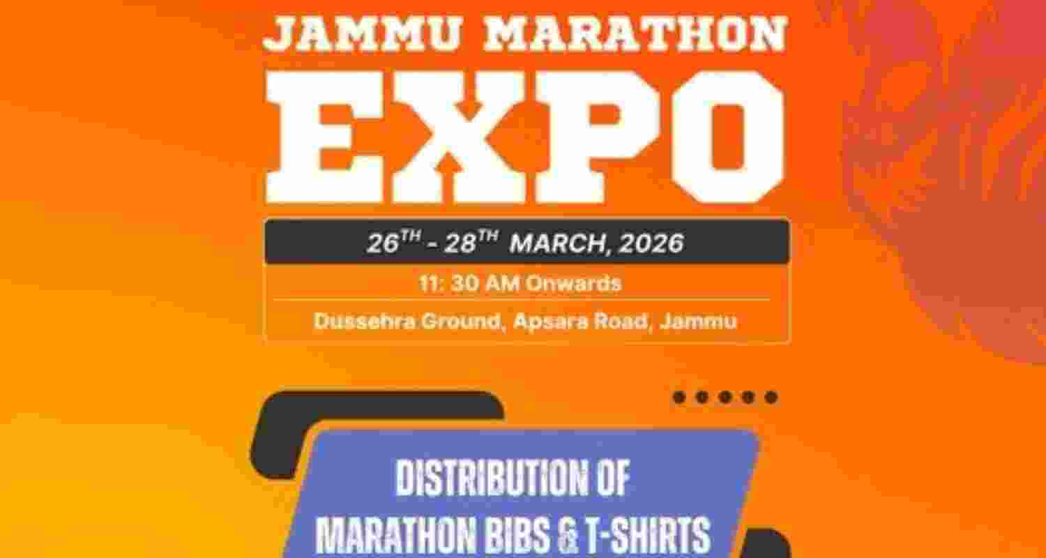 Jammu gears up for first international marathon on March 29; 4,000 runners expected as authorities finalise logistics, security and race arrangements.