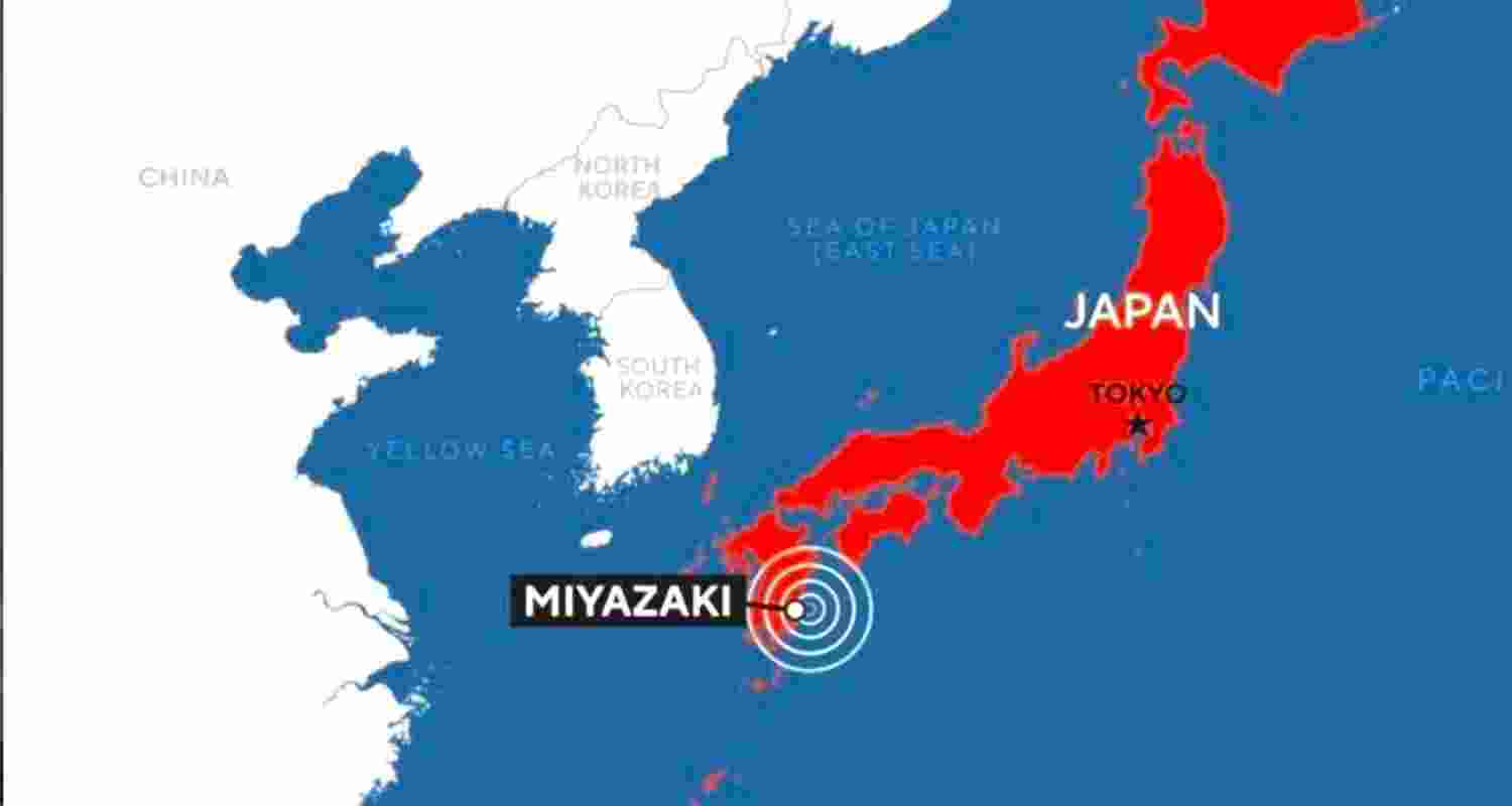 Miyazaki prefecture was the most effected by the quakes, reports said.