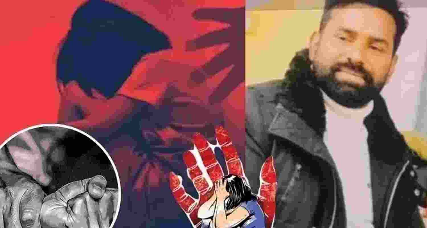 A photo of Jashan Gill shown by the victim's family during a press conference in Chandigarh. A photo of Jashan Gill shown by the victim's family during a press conference in Chandigarh.