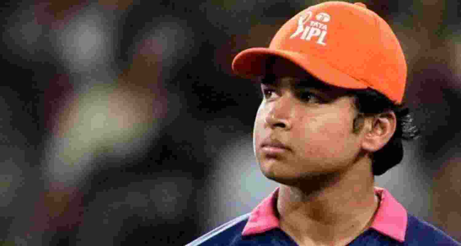Cricketer Vaibhav Suryavanshi.
