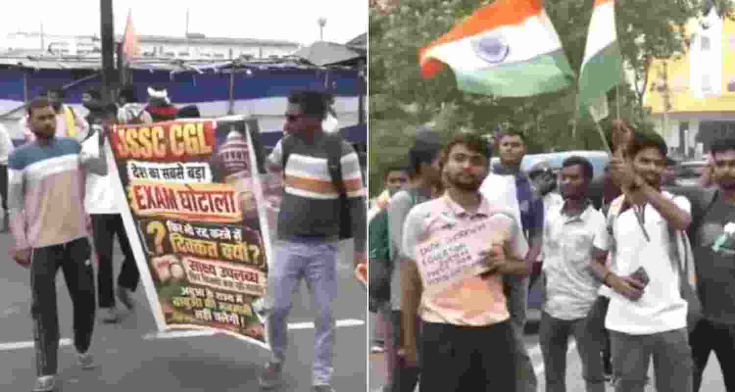 Jharkhand protest: Students break barricades, face water cannons