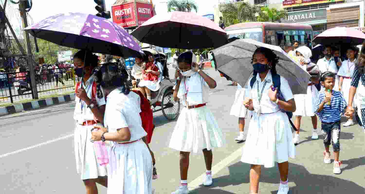 Jharkhand revises school timings amid heatwave conditions