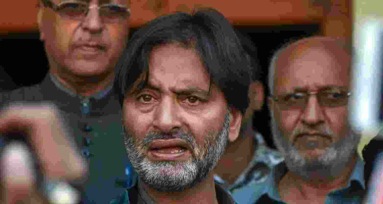 JKLF Chief Yasin Malik. Image: X