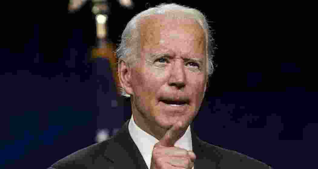 File photo of US President Joe Biden.