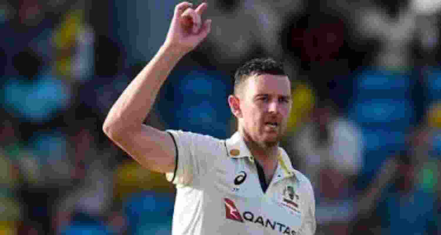 Josh Hazlewood took his 300th Test wicket against Bangladesh in Darwin, becoming the ninth Australian bowler to reach the milestone.