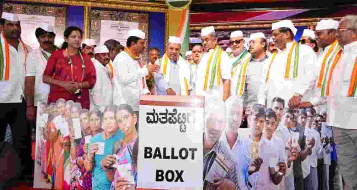 BJP favours authoritarianism not democracy, says Siddaramaiah 