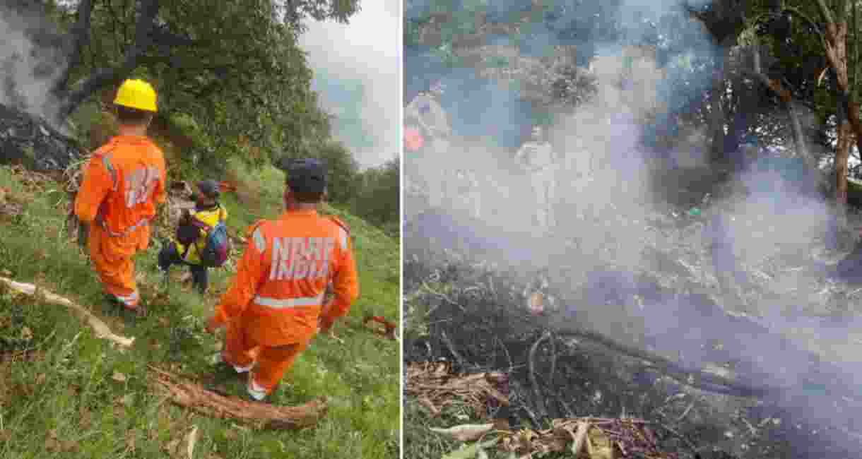 Helicopter crashes near Kedarnath shrine, all 7 on board die