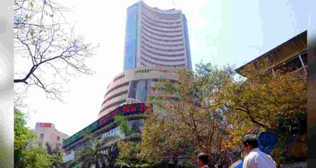 Nifty surges over 350 points; Railtel rallies 11 pc