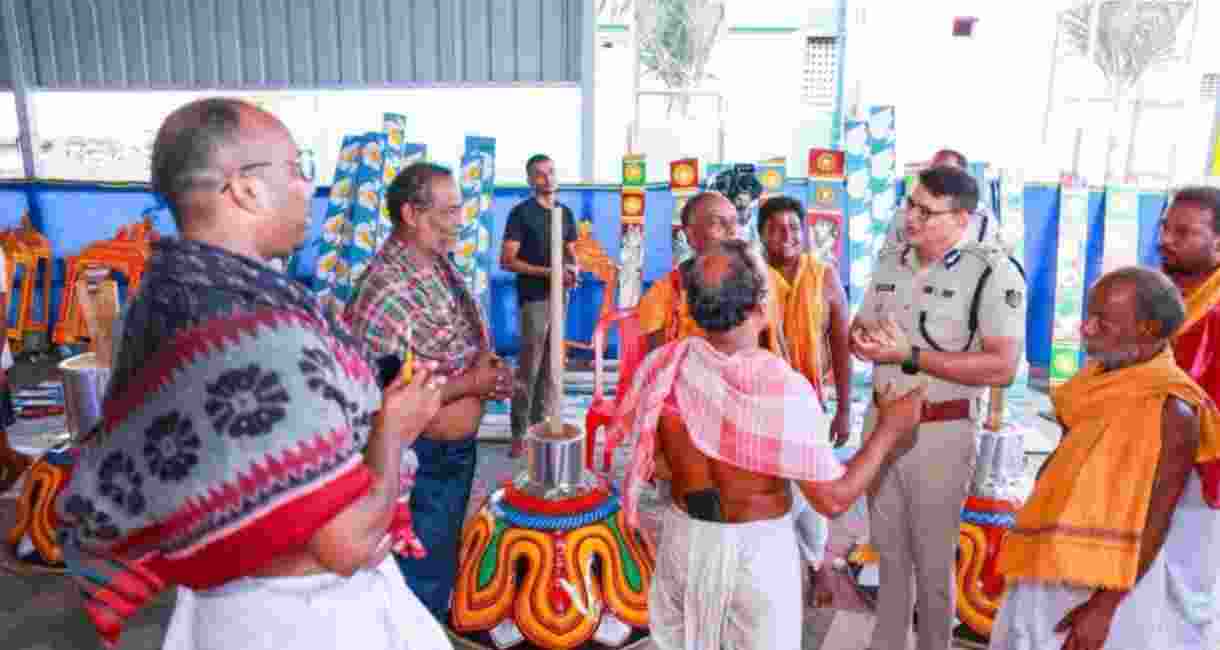 Puri gears up for 'Snana Yatra' with six-point security plan
