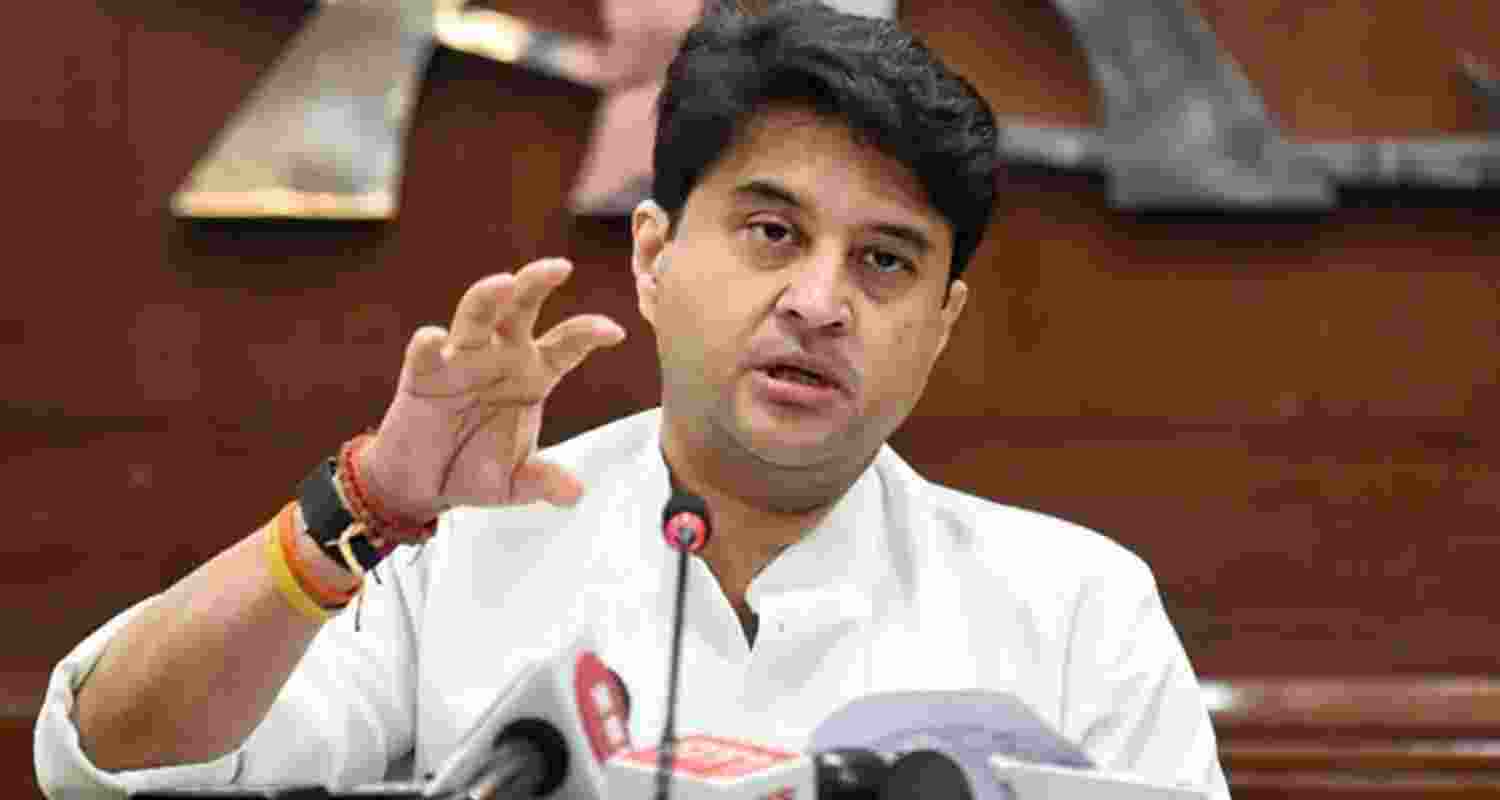 Union Minister for Communications Jyotiraditya Scindia.