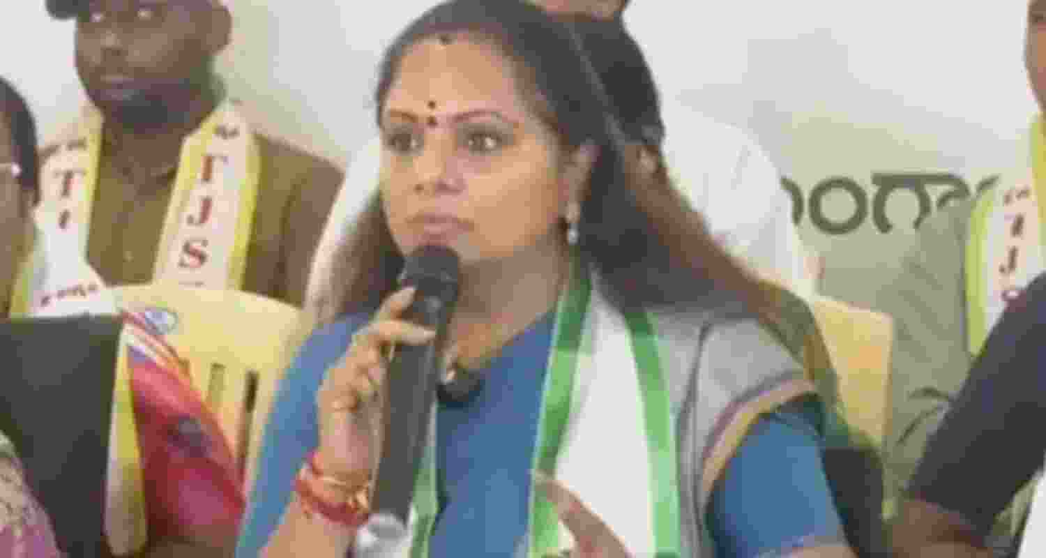 K. Kavitha, Telangana Jagruthi president.
