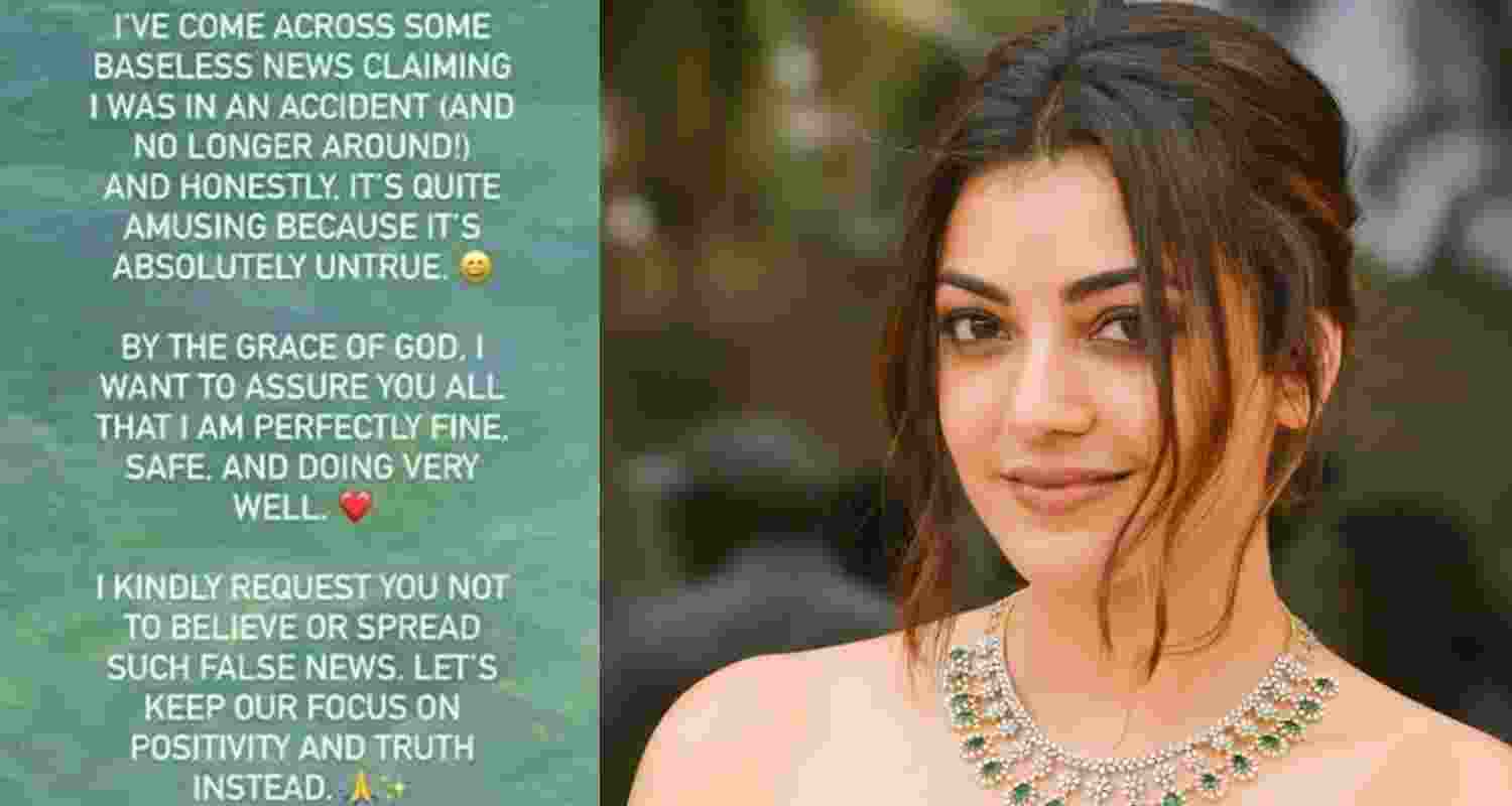 She also requested fans to not believe or circulate such false news.