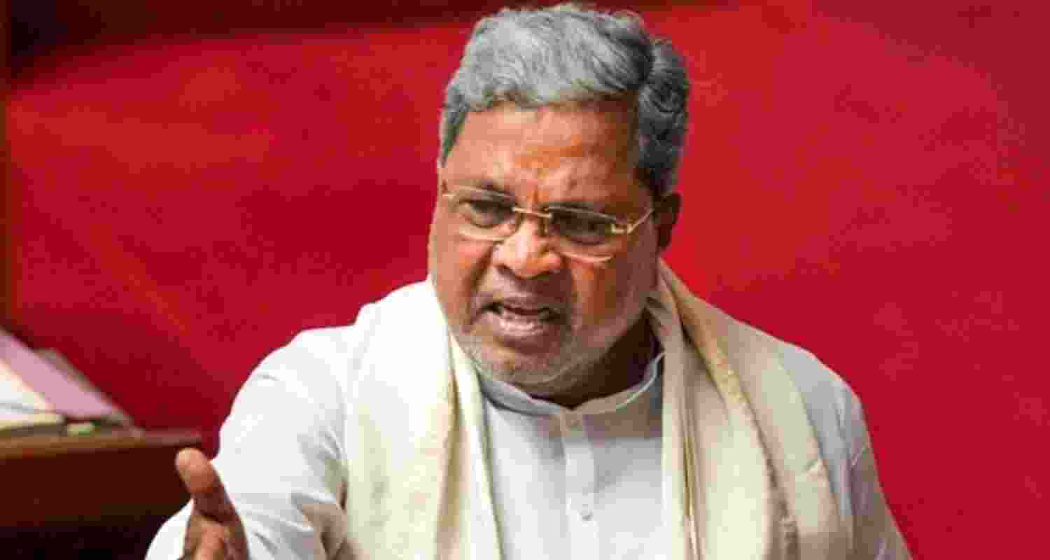 Karnataka CM Siddaramaiah. 