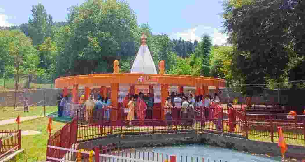 Uma Bhagwati Mandir in Anantnag’s Brariangan village hosts Ram Navami celebrations after 30 years, as Hindu rituals and Muslim participation turn the temple into a symbol of unity and return.