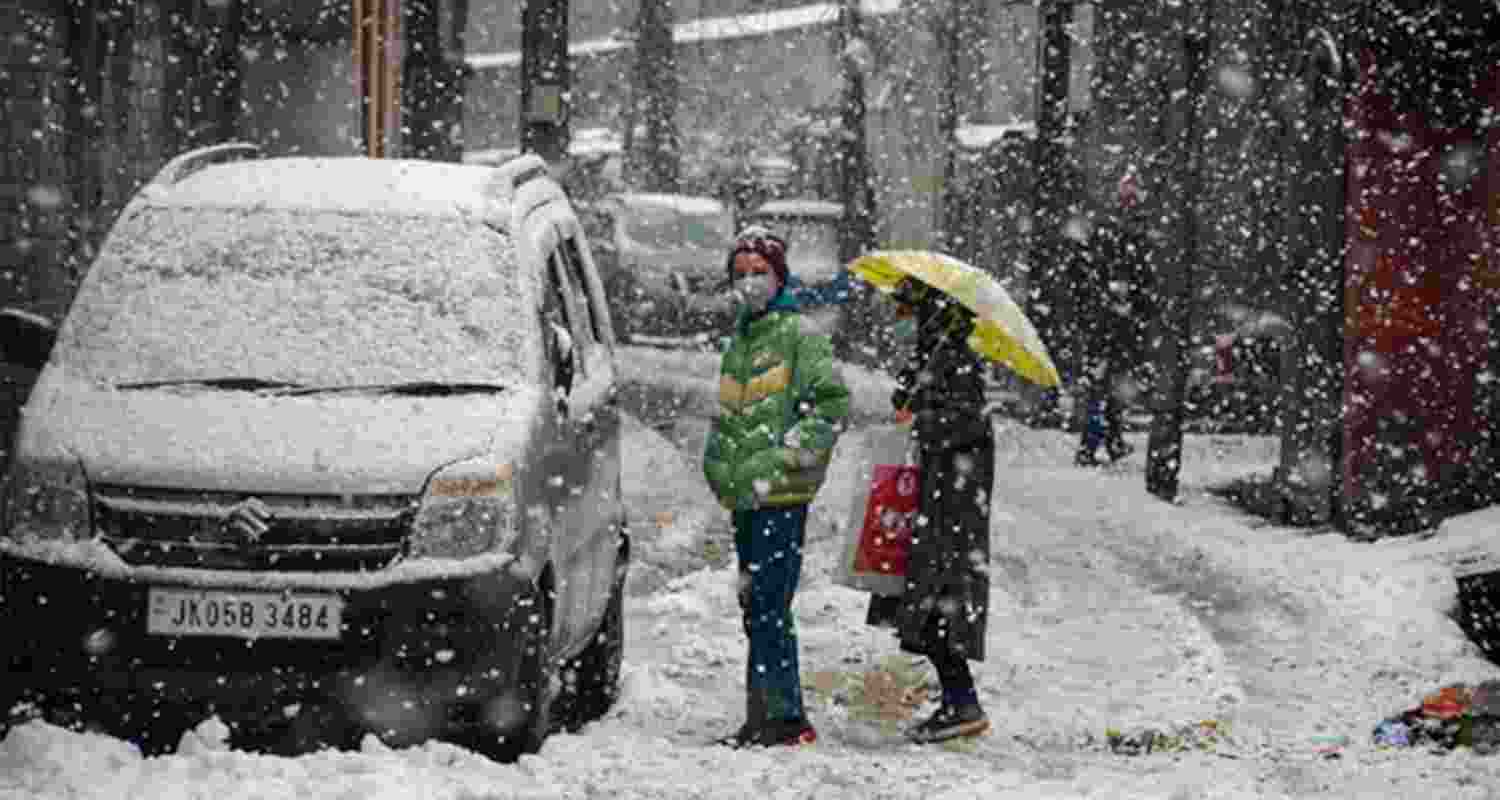 Srinagar recorded its lowest temperature in fifty years.