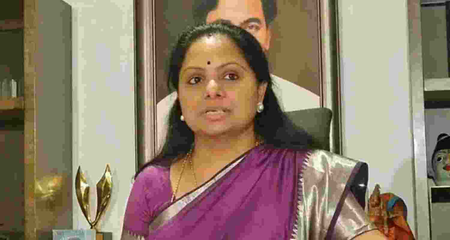Former BRS leader K Kavitha - file image.