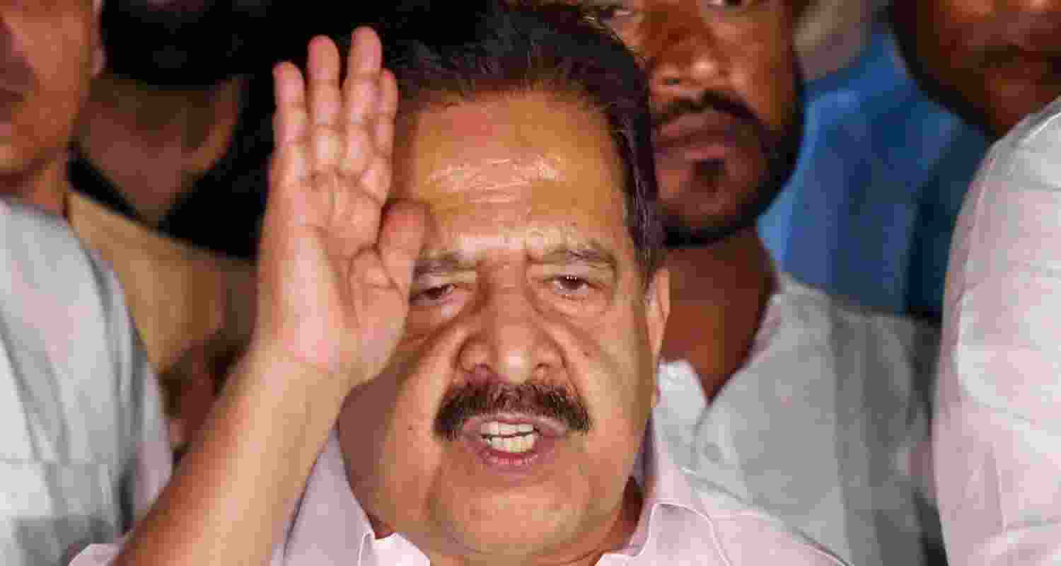 Kerala Home Minister Ramesh Chennithala. 