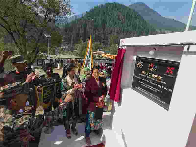 Army's project Roshni illuminates J&K's border village Keran