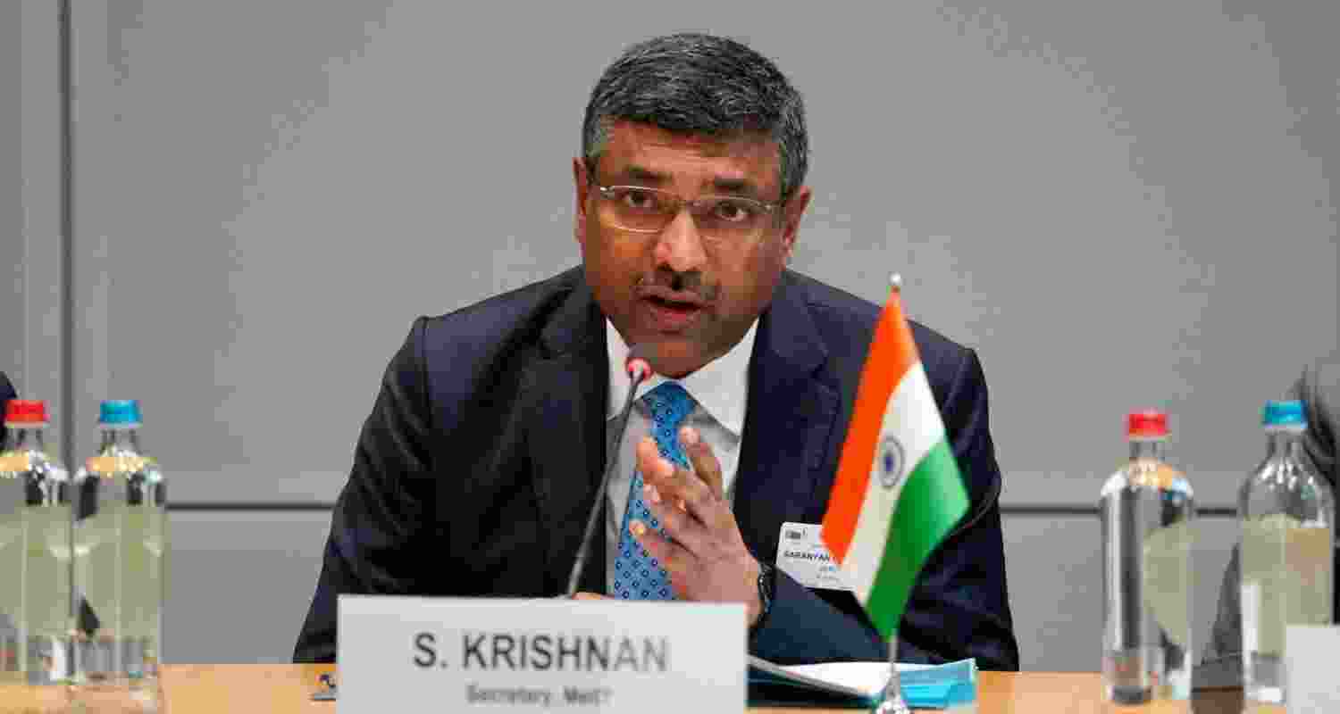 IT Secretary S Krishnan.