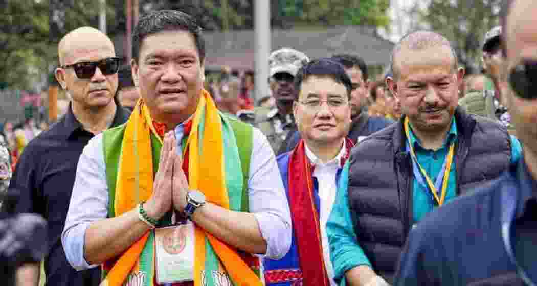 Arunachal Pradesh Chief Minister Pema Khandu. (File photo)
