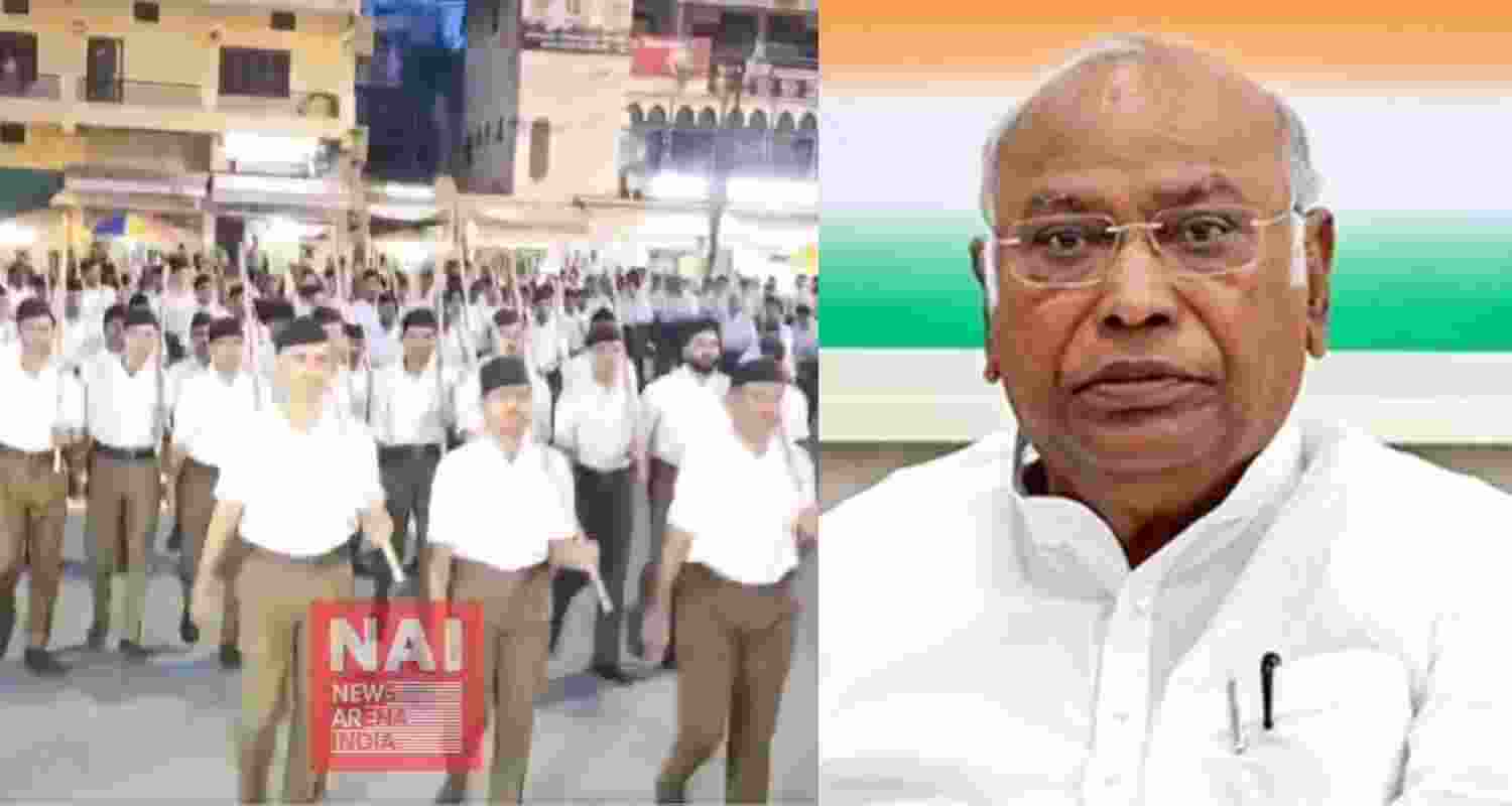Congress President Mallikarjun Kharge. 