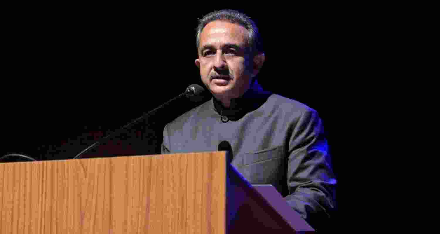 Minister of State for External Affairs Kirti Vardhan Singh. Image: X