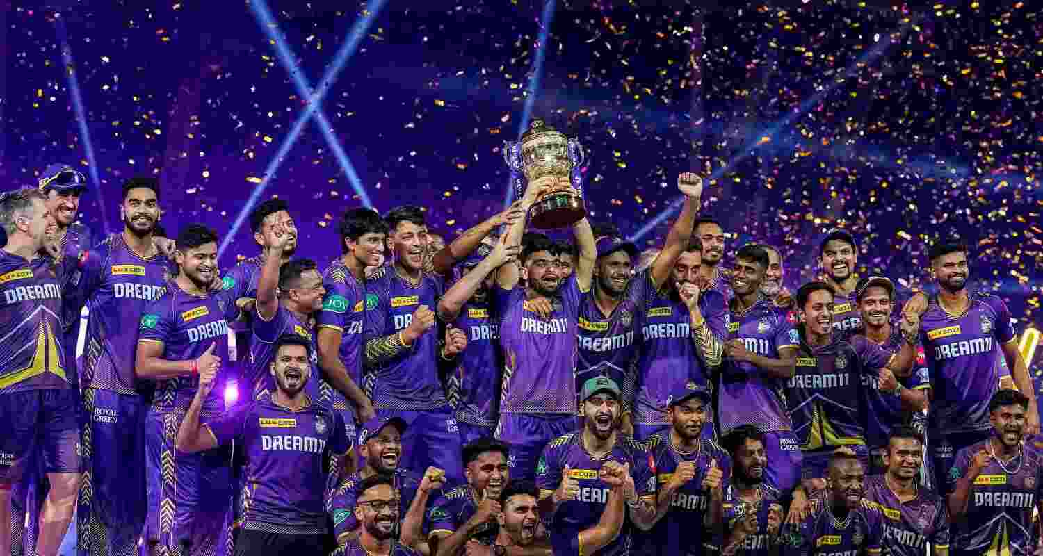 Triple Champ KKR dominate in the IPL final 