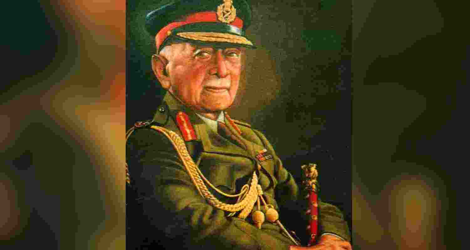  Field Marshal K M Cariappa. 