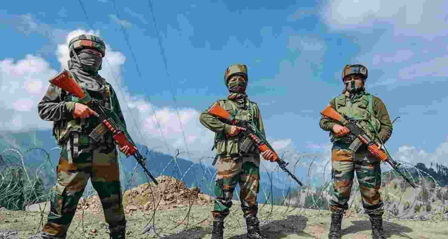 Indian Army in Srinagar.