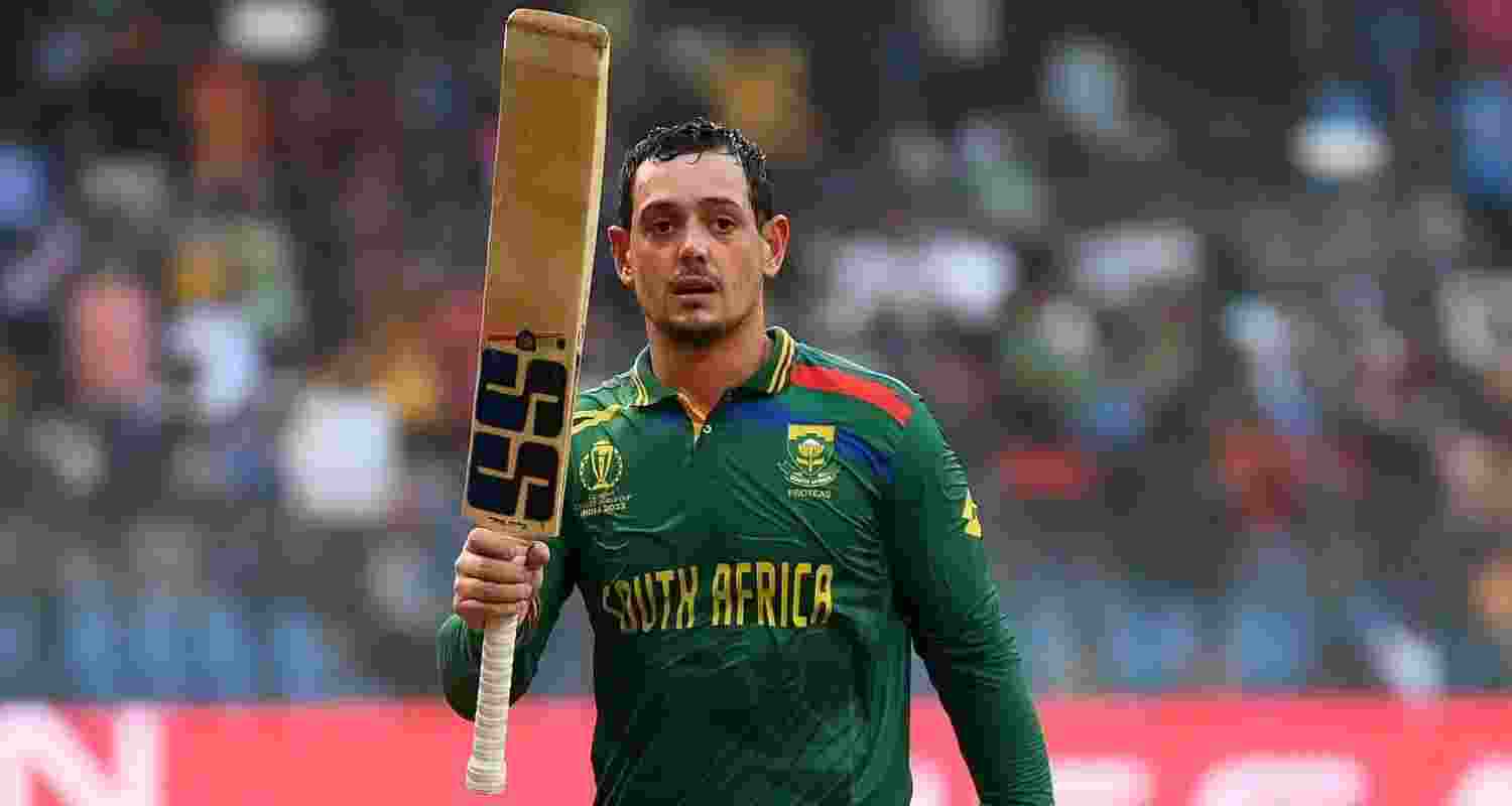  South Africa's comeback man Quinton de Kock was a surprise late addition to the final list.