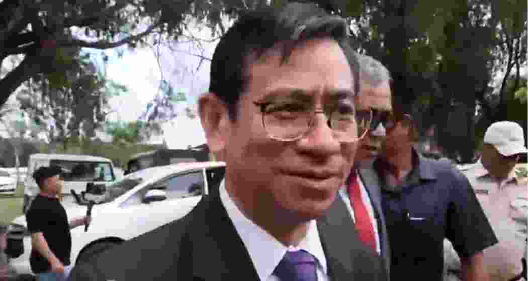 Supreme Court judge Justice N Kotiswar Singh during his visit to Manipur.