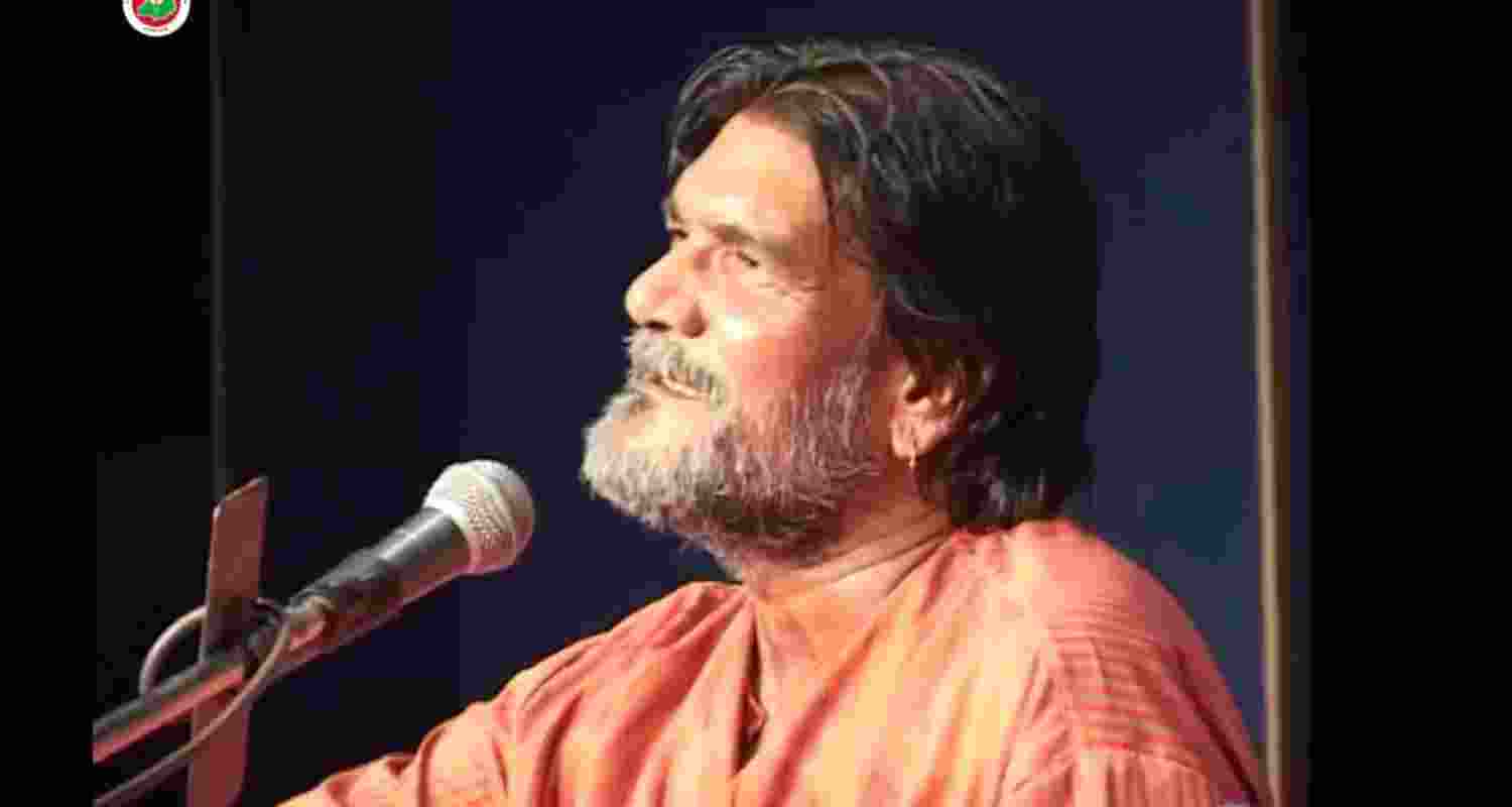 Veteran musician Ustad Puran Shah Koti.