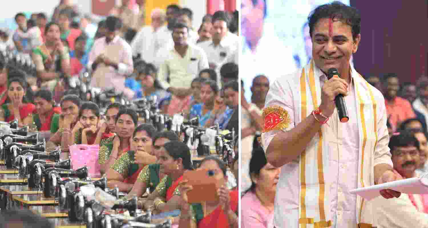 Bharat Rashtra Samithi working president KT Rama Rao