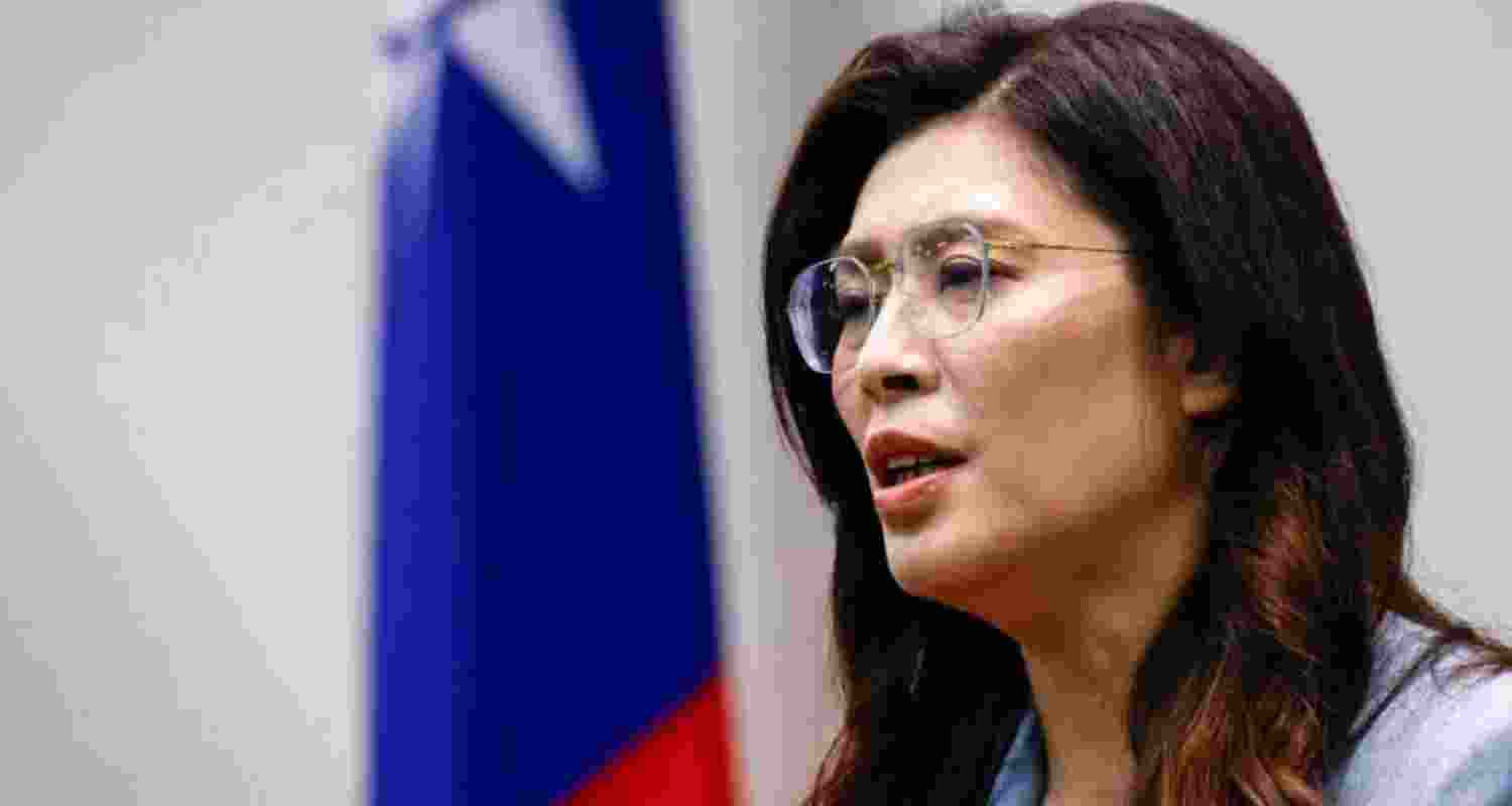 Kuomintang (KMT) chairwoman Cheng Li-wun 