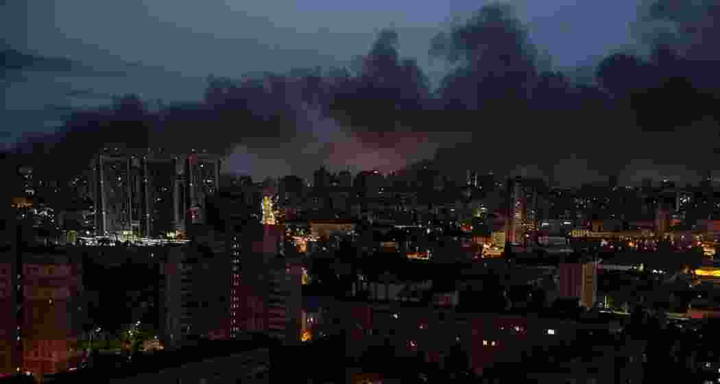 Flames and smoke rise near Kyiv’s Zhuliany International Airport following Russia’s missile and drone barrage in the early hours of July 4, 2025. At least 14 people were injured. Flames and smoke rise near Kyiv’s Zhuliany International Airport following Russia’s missile and drone barrage in the early hours of July 4, 2025. At least 14 people were injured.