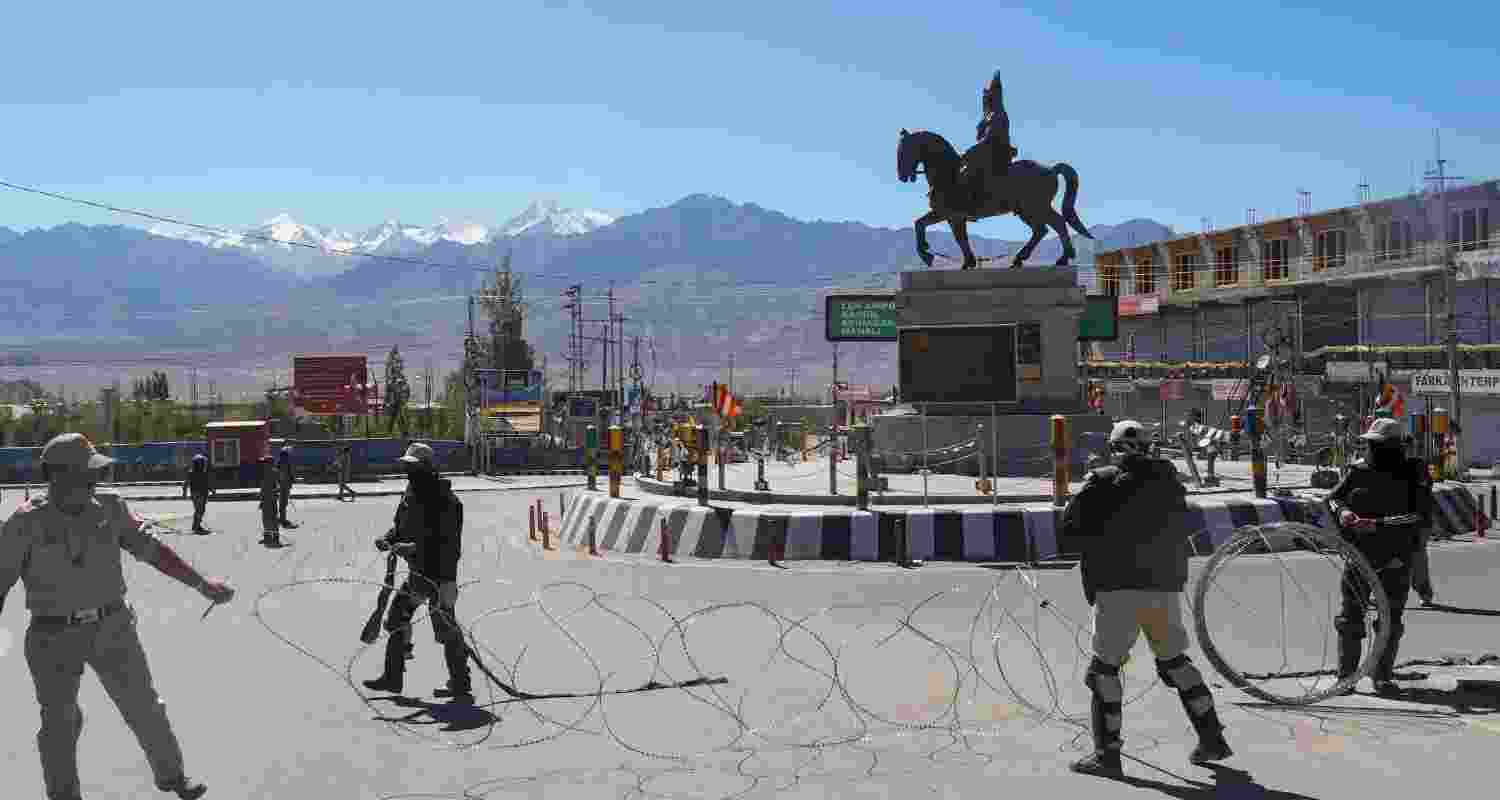 The fault for the current crisis lies partly with the Central government and partly with the leadership of the Leh region. 